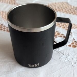 Zak! Black Stainless Steel Mug